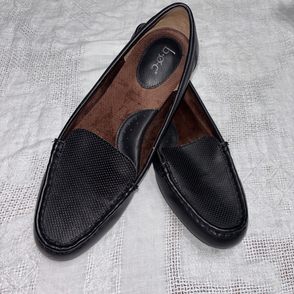 BOC by Born Jana Comfort Loafer Shoes Round Toe Women's Black Size US 11